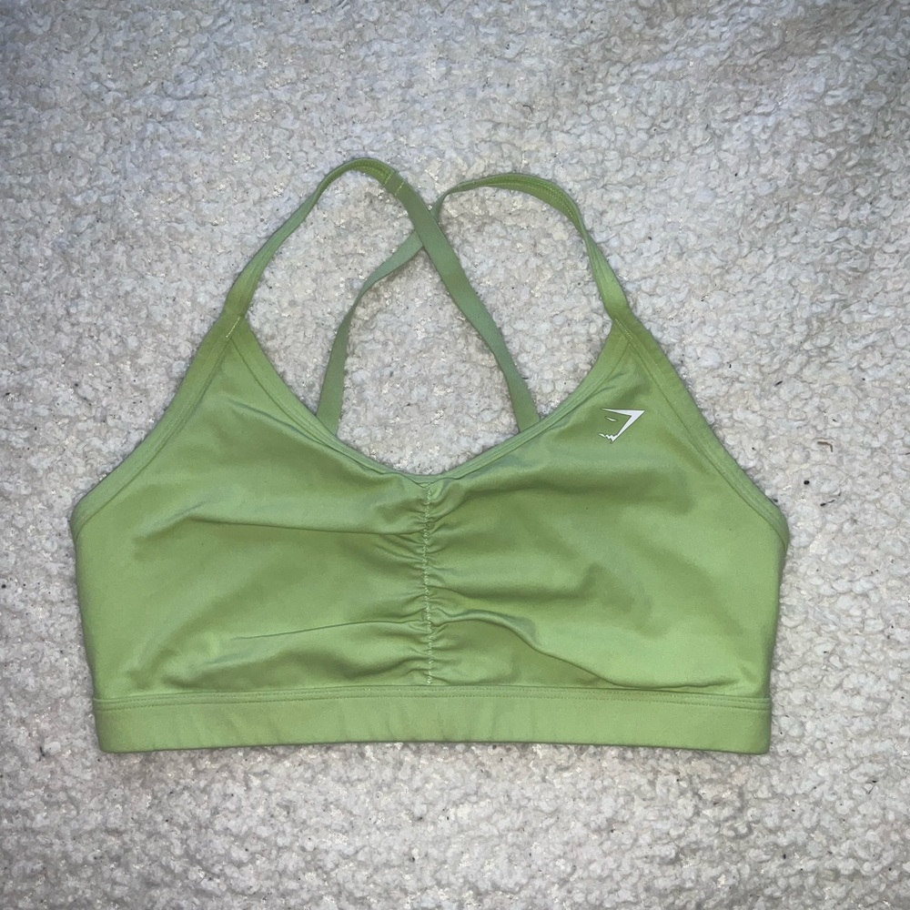 Green Gymshark Sports Bra